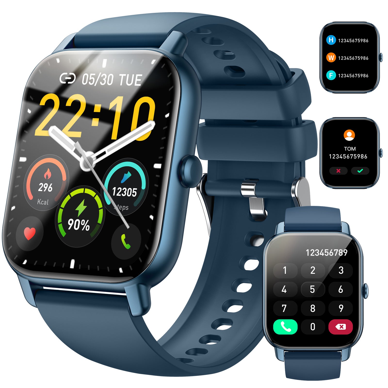 Buy Smart Watch Bluetooth Calling with Heart Rate & Sleep
global swanky 2