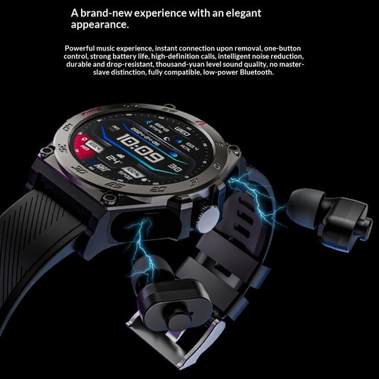 Buy Smartwatch with Bluetooth Calling & TWS Earbuds Combo
global swanky 1