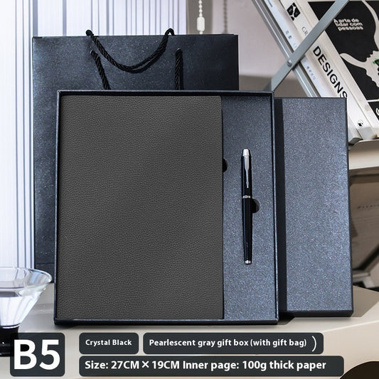 Buy Soft Leather Covered Notebook with Litchi Pattern for Notes global swanky 3