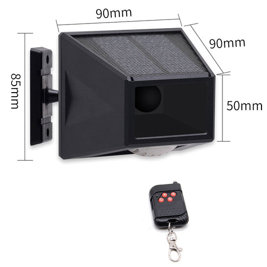 Buy Solar Infrared Body Sensor Remote Control Security Alarm Lamp global swanky 3