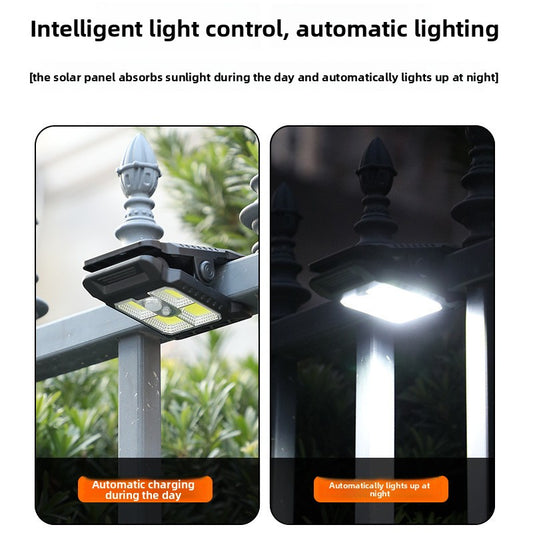 Buy Solar Powered Motion Sensor Clip Light for Outdoor Walls global swanky 1