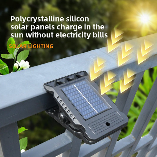 Buy Solar Powered Motion Sensor Clip Light for Outdoor Walls global swanky 2
