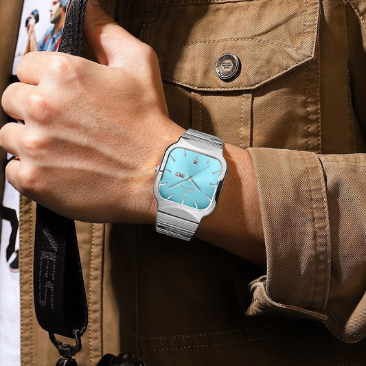 Buy Square Double-Point Casual Couple Watch Stylish Design
Global swanky 3