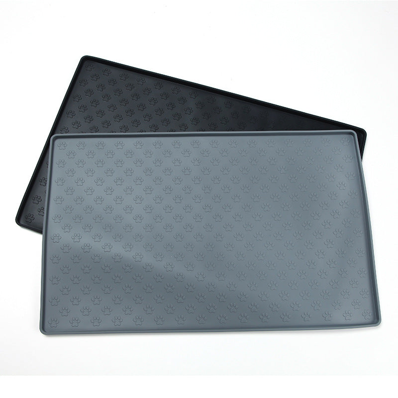 Buy Square Pet Mat – Waterproof Silicone Dog & Cat Placemat global swanky 1