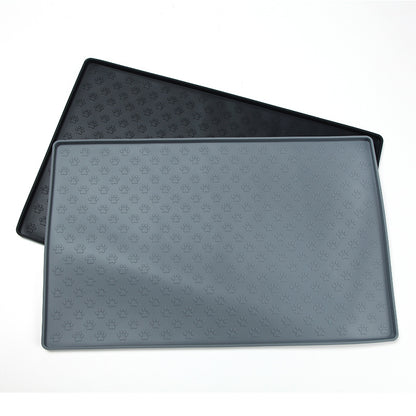 Buy Square Pet Mat – Waterproof Silicone Dog & Cat Placemat global swanky 1