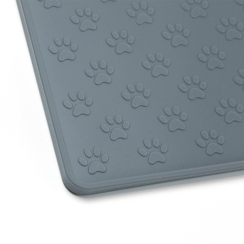 Buy Square Pet Mat – Waterproof Silicone Dog & Cat Placemat global swanky 2