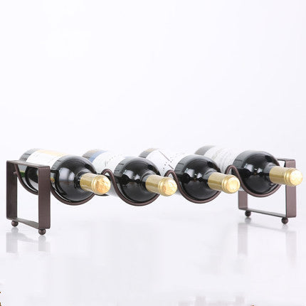 Buy Stackable Wine Bottle Rack for Cabinet, Display, and Storage global swanky 3