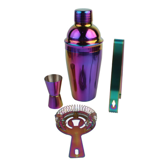 Buy Stainless Steel 8-Piece Cocktail Shaker Set for Home Bar global swanky 1
