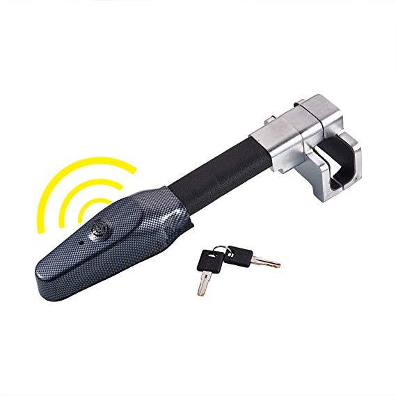 Buy Steering Wheel Lock with Keys Secure Your Vehicle Quickly globalswanky 01