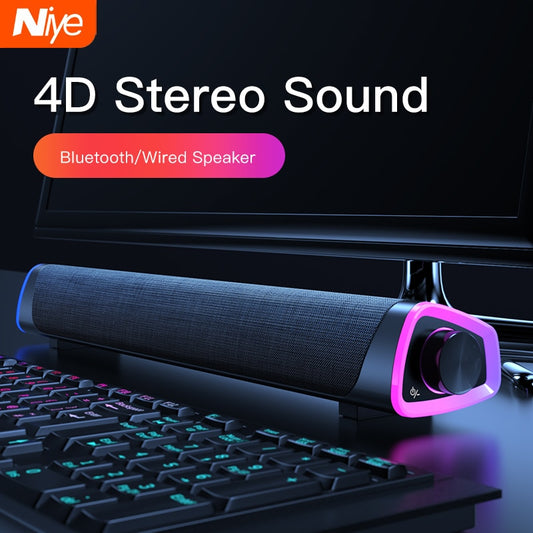Buy Stereo Sound 4D Computer Speaker Bar Bluetooth for Notebook global swanky 1