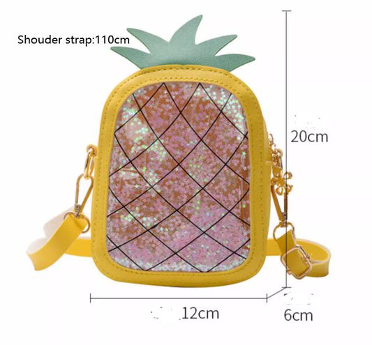 Buy Summer Children's Pineapple Strawberry One Shoulder Jelly Bag
Global swanky 3