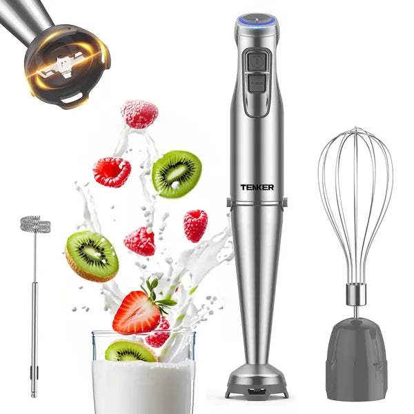 Buy TENKER 1100W Immersion Hand Blender 5-in-1 Kitchen Mixer Tool global swanky 1