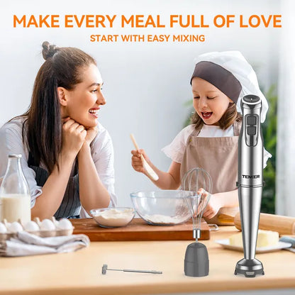 Buy TENKER 1100W Immersion Hand Blender 5-in-1 Kitchen Mixer Tool global swanky 3