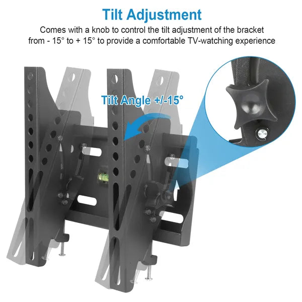 Buy Tilt TV Wall Mount Bracket for 23-42" Flat Screen TV VESA global swanky 3