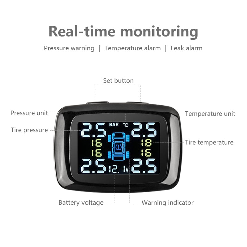 Buy Tire Pressure Monitoring System Sensors – Car Security Device globalswanky 02