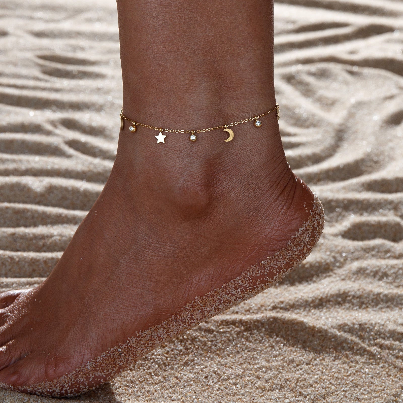Buy Titanium Steel Anklet That Wont Fade Stylish Versatile Women global swanky 2