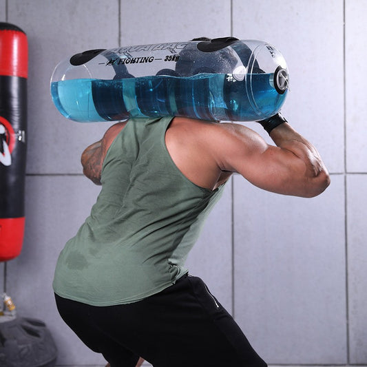 Buy Transparent Weight-bearing Fitness Water Dumbbell Training global swanky 2