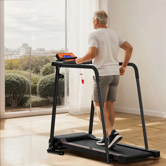 Buy Treadmill for Home Cardio Walking Running Fitness Use Now global swanky 1