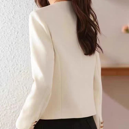 Buy Trendy Women’s Crew Neck Casual Cropped Jacket for Daily Wear global swanky 2