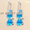 Buy Trendy Zircon Stud Earrings for Women Elegant and Fashionable global swanky 1