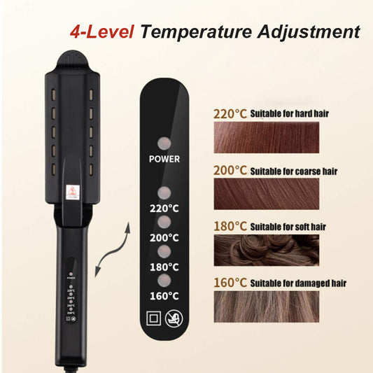 Buy U.S. Standard Steam Hair Straightener for Safe and Smooth globalswanky 03