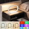 Buy USB Plug-In Oval Acrylic Touch LED Night Lamp for Bedroom global swanky 1