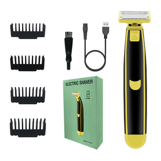 Buy USB Rechargeable Electric Shaver and Nose Hair Trimmer Kit global swanky 2