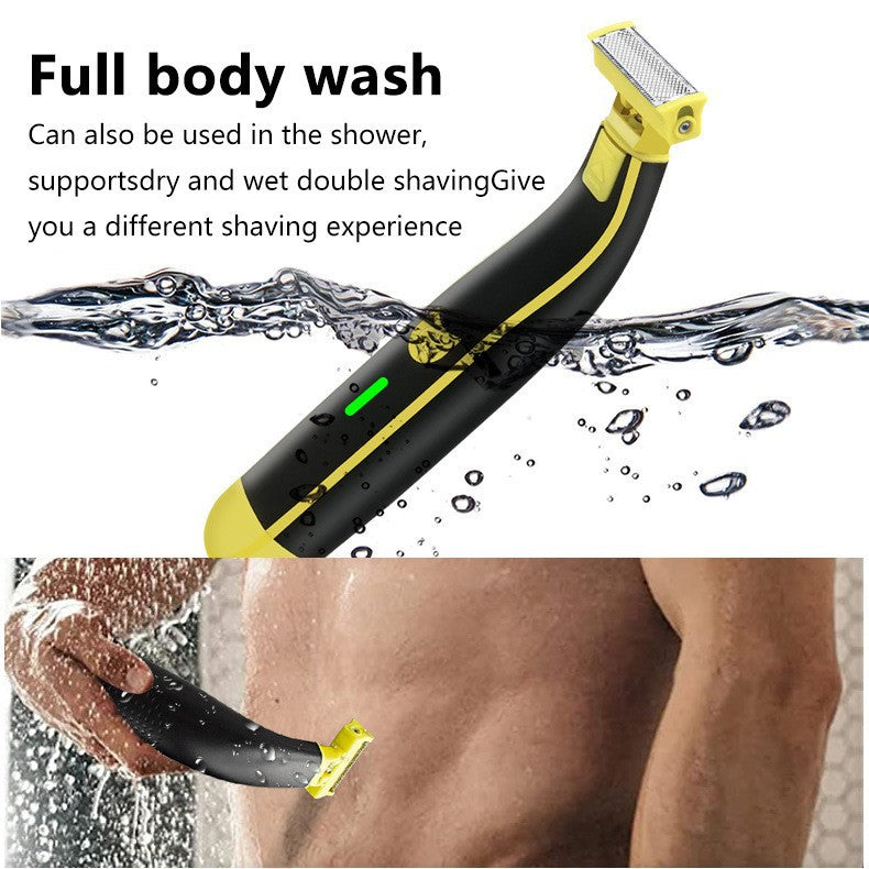 Buy USB Rechargeable Electric Shaver and Nose Hair Trimmer Kit global swanky 3