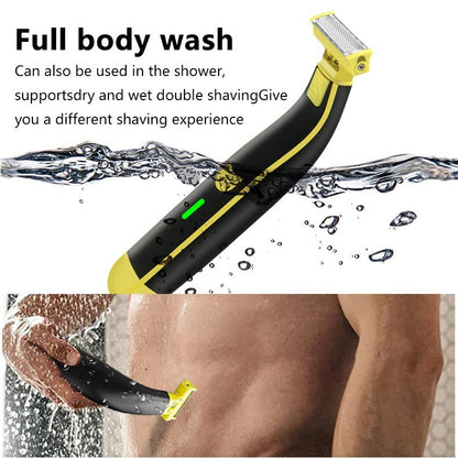 Buy USB Rechargeable Electric Shaver and Nose Hair Trimmer Kit global swanky 3