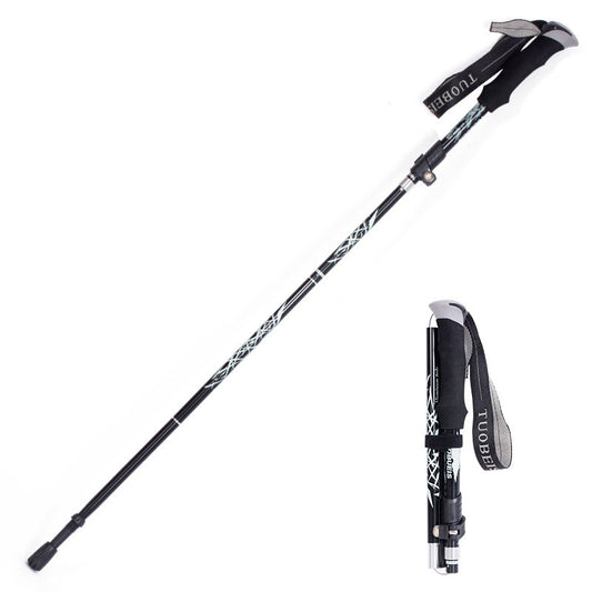 Buy Ultralight Aluminum Trekking Poles Adjustable Hiking Sticks global swanky 1