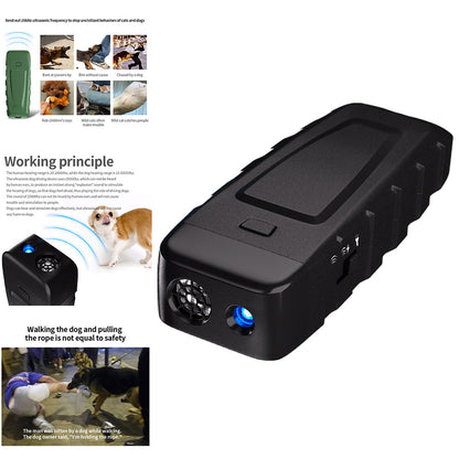 Buy Ultrasonic Dog Barking Stopper Handheld Training Device globalswanky 01