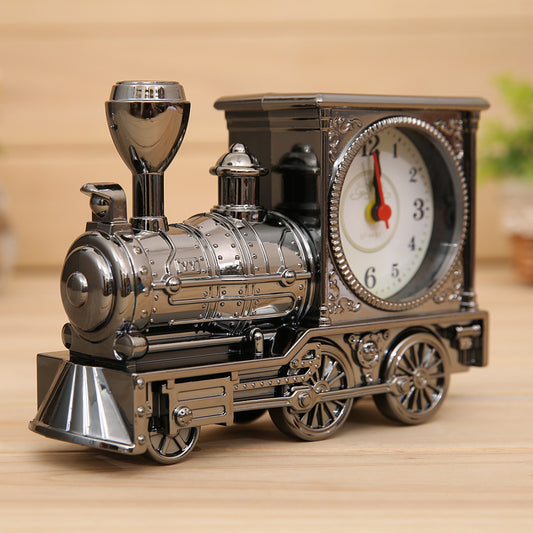 Buy Vintage Locomotive Alarm Clock for Retro Home Décor Style global swanky 1