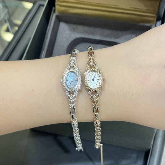 Buy Vintage Square Watch for Women with Dainty Wheat Design
global swanky 4