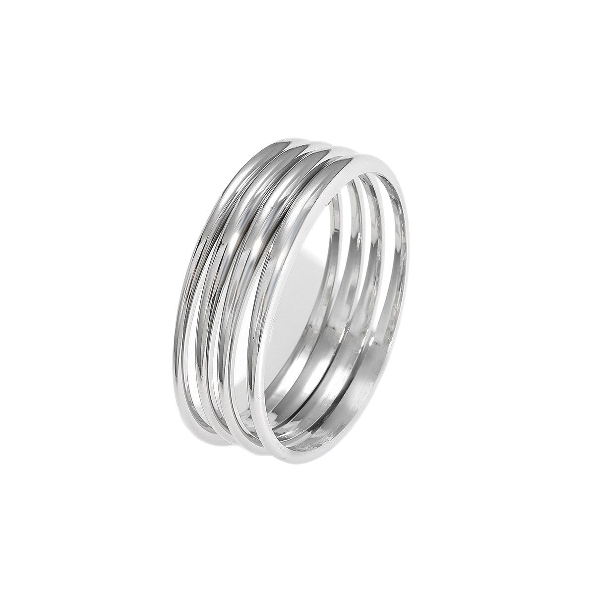 Buy Vintage Wide Plain Ring Bracelet That Goes With Everything global swanky 3