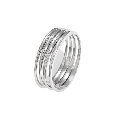 Buy Vintage Wide Plain Ring Bracelet That Goes With Everything global swanky 3