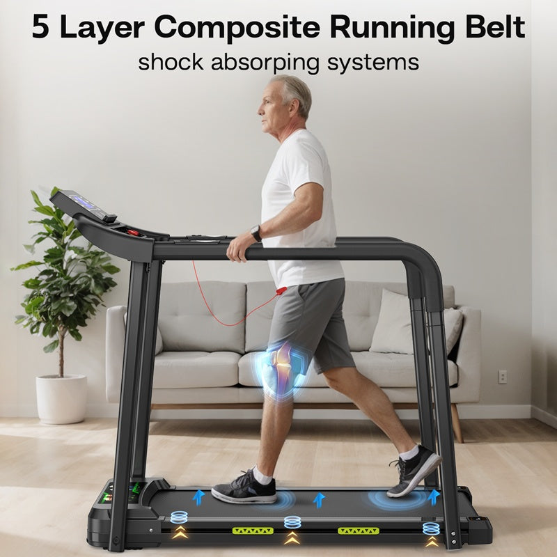 Buy Walking Treadmill for Elderly Home Safety and Fitness global swanky 3