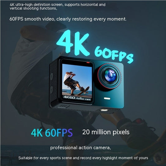 Buy Waterproof 30M True 4K Riding Camera Anti-Shake HD Action global swanky 1