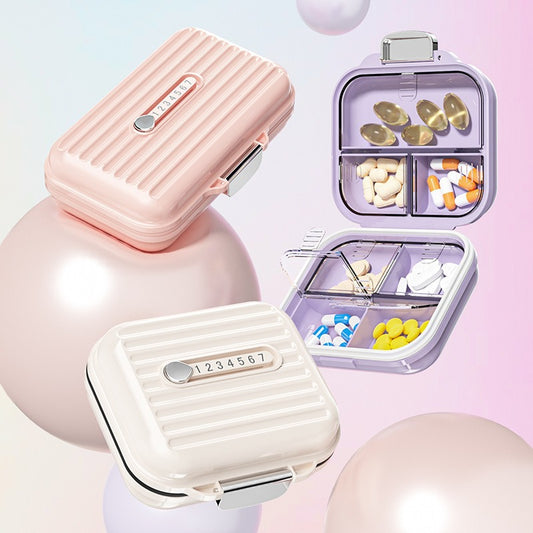 Buy Weekly Pill Organizer with 21 Compartments for Travel & Home global swanky 1