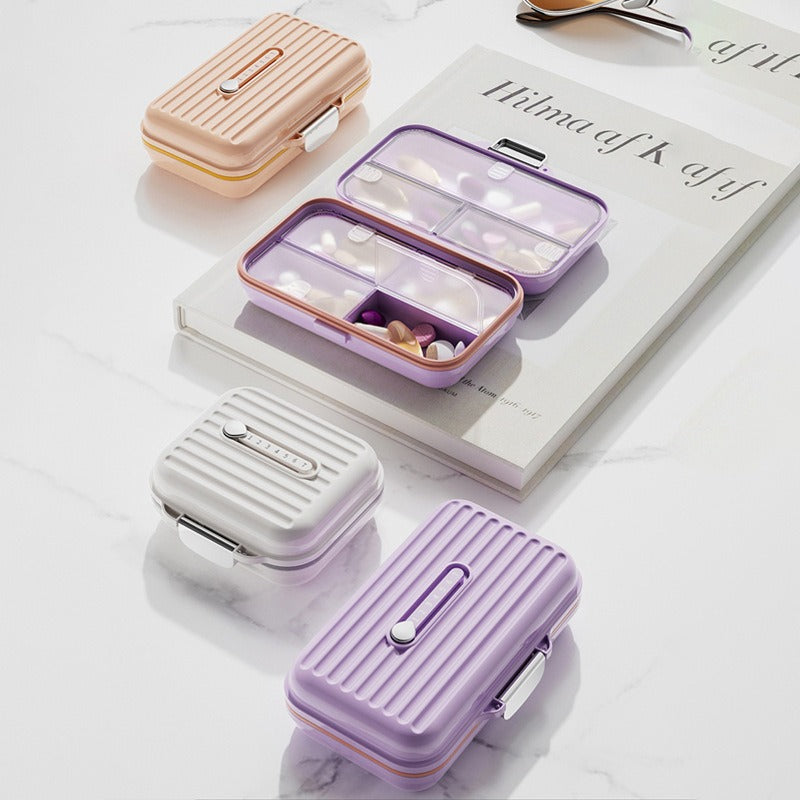 Buy Weekly Pill Organizer with 21 Compartments for Travel & Home global swanky 2