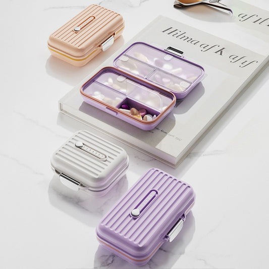 Buy Weekly Pill Organizer with 21 Compartments for Travel & Home global swanky 2