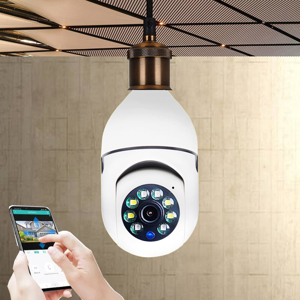 Buy WiFi Camera 1080P Bulb 4X Zoom Home 5G WiFi Alarm Monitor global swanky 3