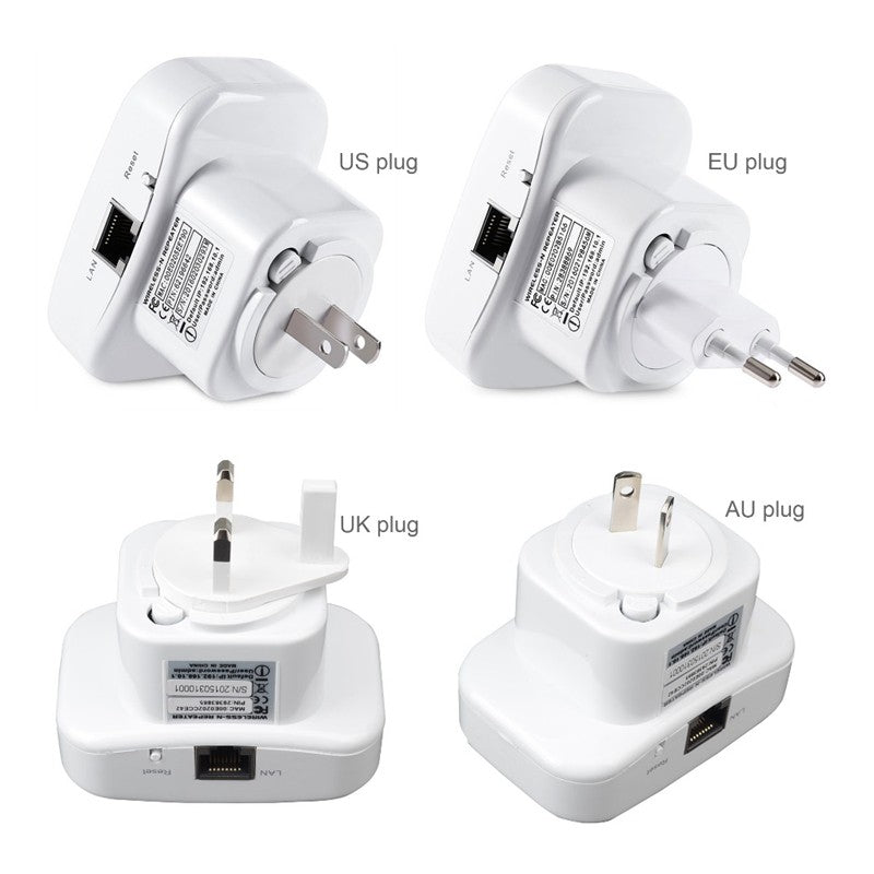 Buy WiFi Repeater – 300Mbps Dual-Band Range Extender for Home & Office global swanky 3