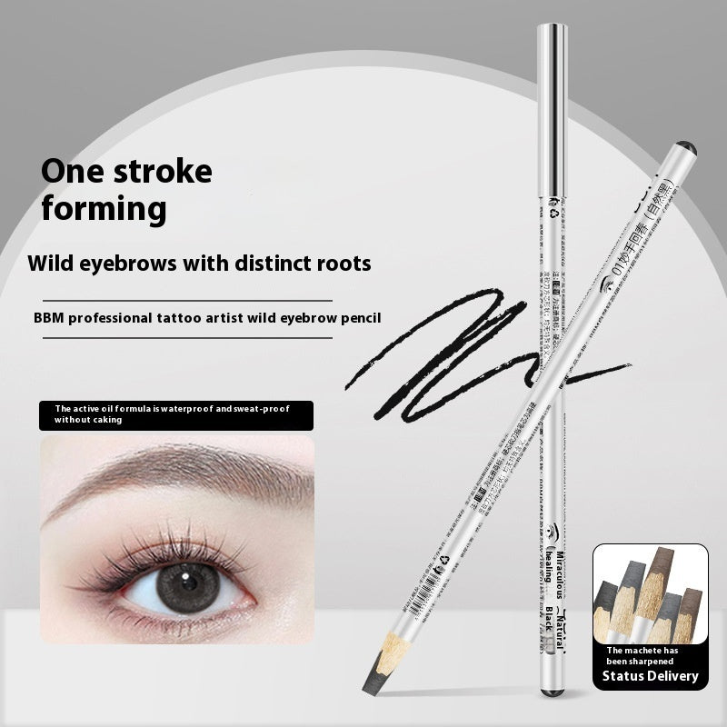 Buy Wild Eyebrow Pencil Waterproof and Sweat-Proof Makeup Tool global swanky 1