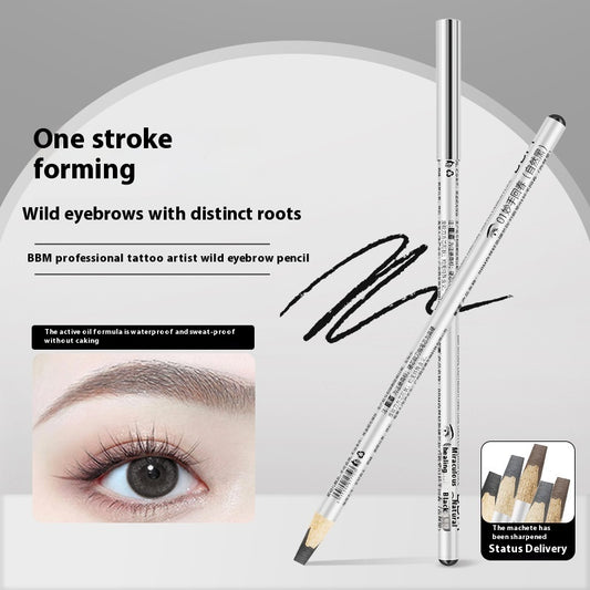 Buy Wild Eyebrow Pencil Waterproof and Sweat-Proof Makeup Tool global swanky 1