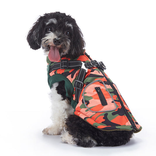 Buy Winter Cashmere Pet Jacket Cozy and Warm Clothes for Pets global swanky 1