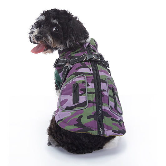 Buy Winter Cashmere Pet Jacket Cozy and Warm Clothes for Pets global swanky 3