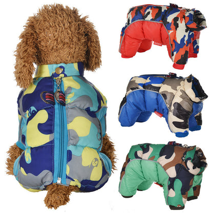 Buy Winter Pet Dog Clothes | Super Warm Waterproof Cotton Coat global swanky 1