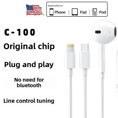 Buy Wired Headphones with Clear Sound and Comfortable Fit global swanky 1