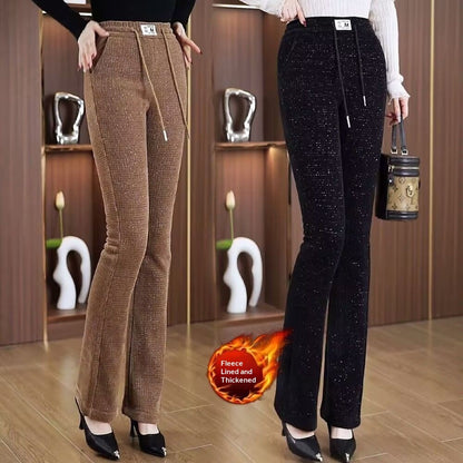 Buy Women’s Fall Winter Slimming Casual Cropped Pants Online global swanky 1