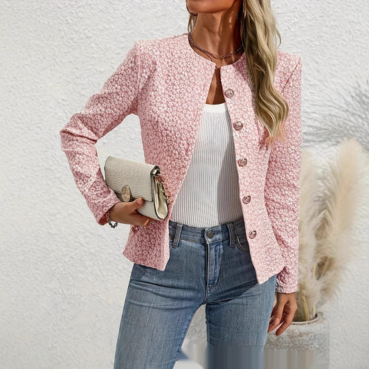 Buy Women’s French-Style Cropped Chic Topcoat – Elegant Design global swanky 2
